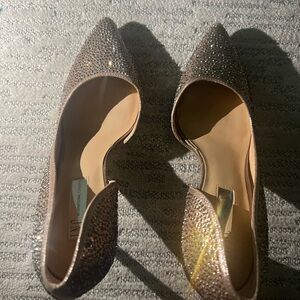 Elegant Sparkling Stilettos INC International Concepts Slightly Used) 9.5 size